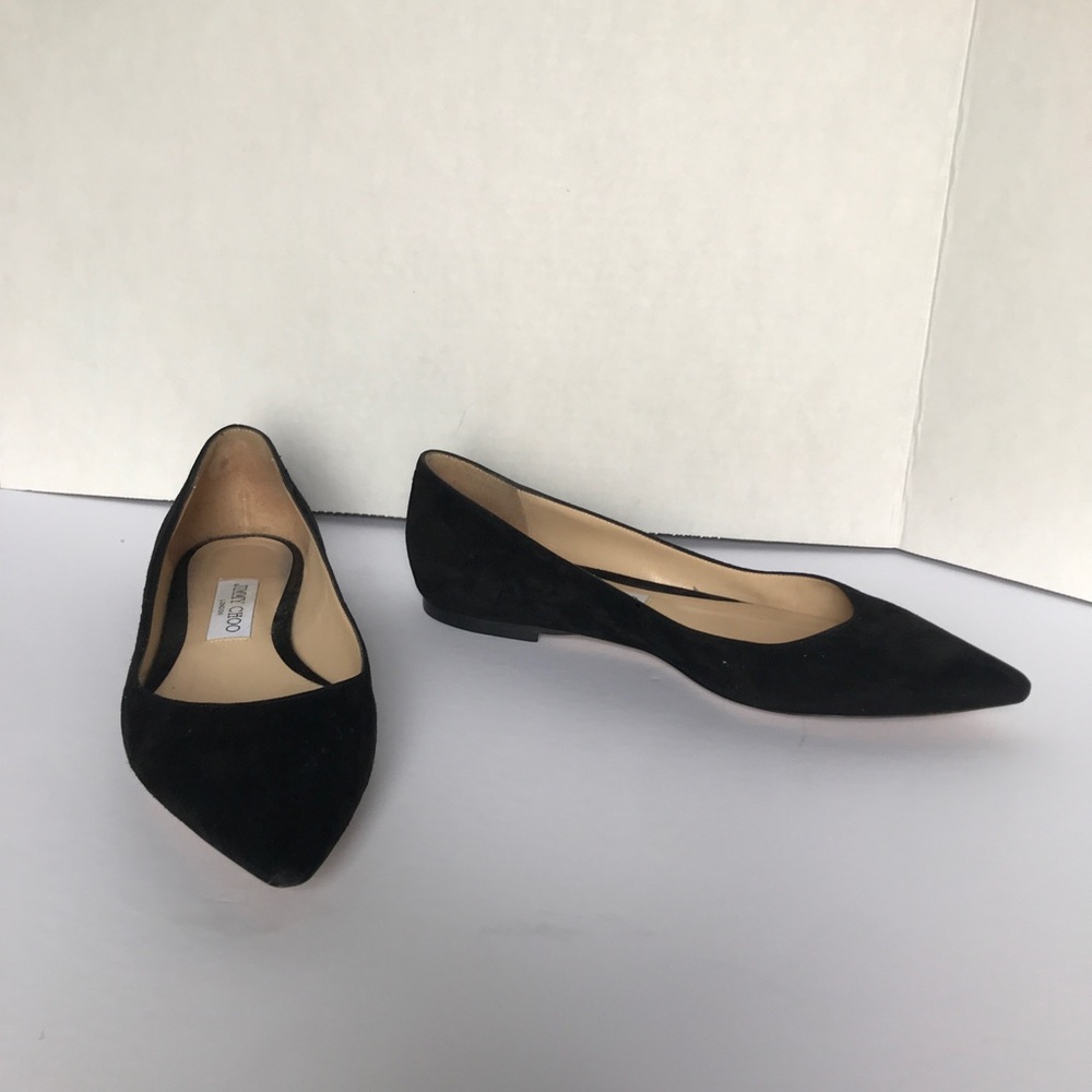 ✨SOLD✨ Jimmy Choo London Romy Flat Black - Picture 8 of 10